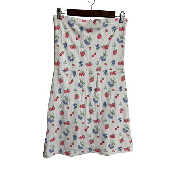 Djerf Avenue Summer Berries Tube Dress Womans XL - Picture 2 of 9